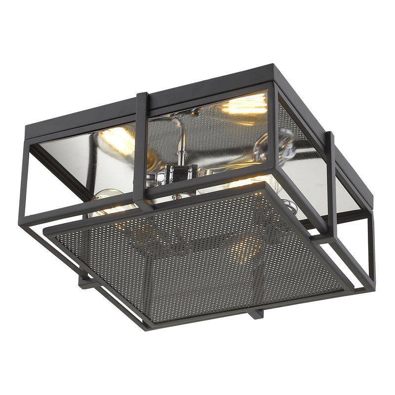 Z-Lite 724F15 - Halcyon 3 Light 16" Flush Mount