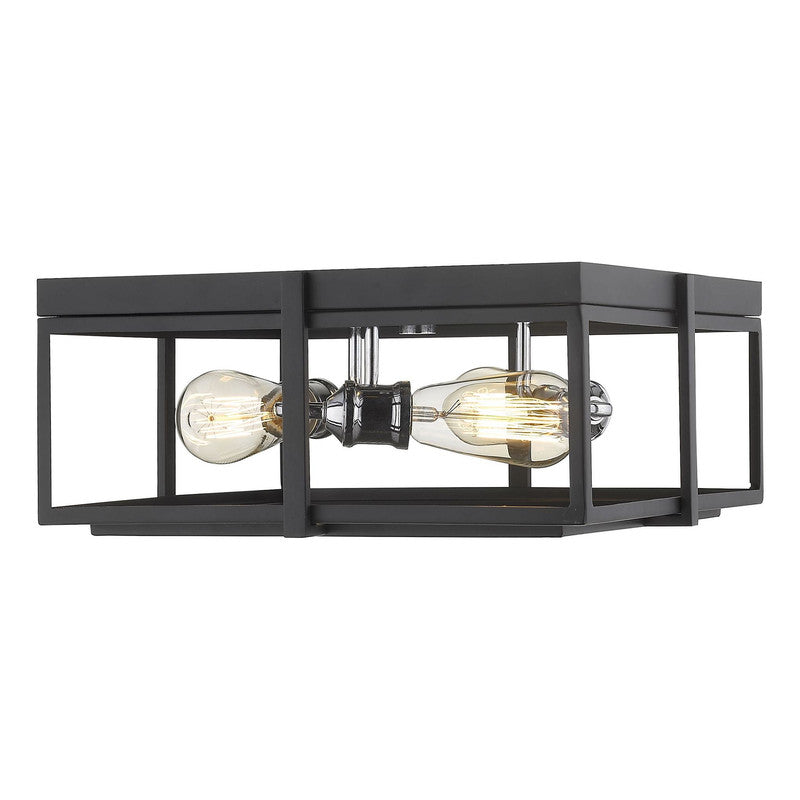 Z-Lite 724F15 - Halcyon 3 Light 16" Flush Mount