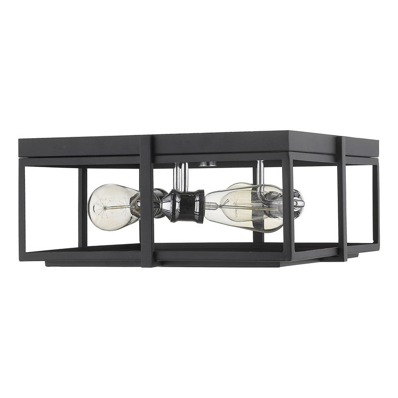 Z-Lite 724F15 - Halcyon 3 Light 16" Flush Mount