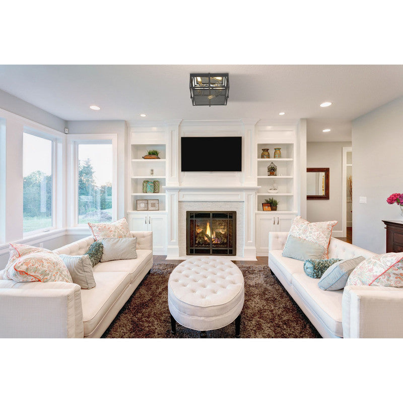 Z-Lite 724F15 - Halcyon 3 Light 16" Flush Mount