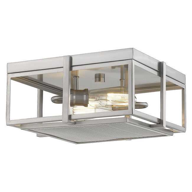 Z-Lite 724F13 - Halcyon 2 Light 14" Flush Mount