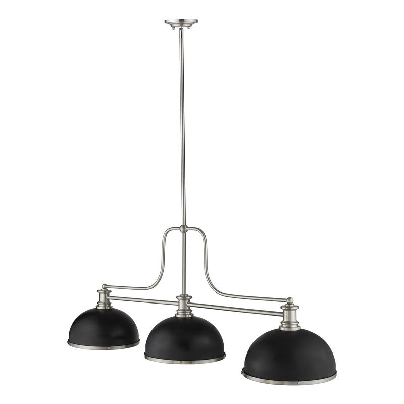 Z-Lite 725-3-D - Melange 3 Light 52" Chandelier