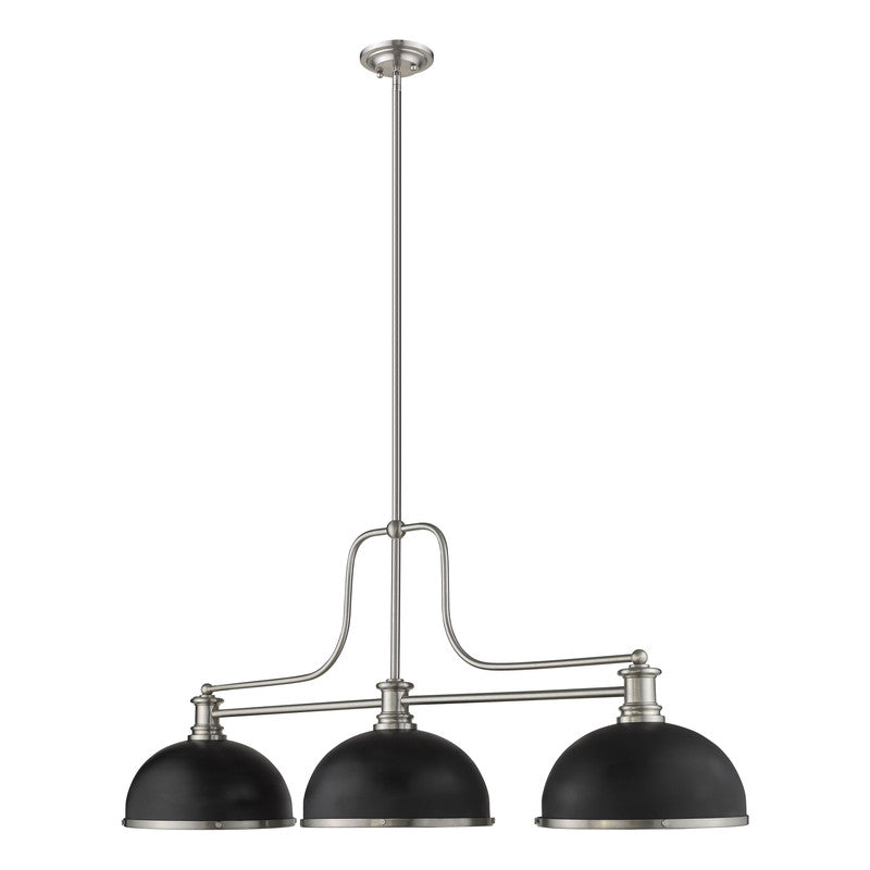 Z-Lite 725-3-D - Melange 3 Light 52" Chandelier