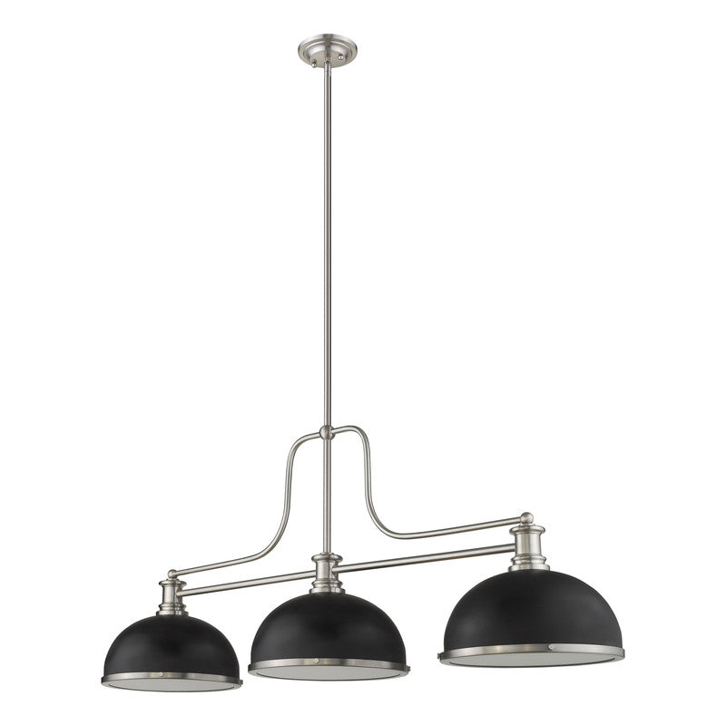 Z-Lite 725-3-D - Melange 3 Light 52" Chandelier