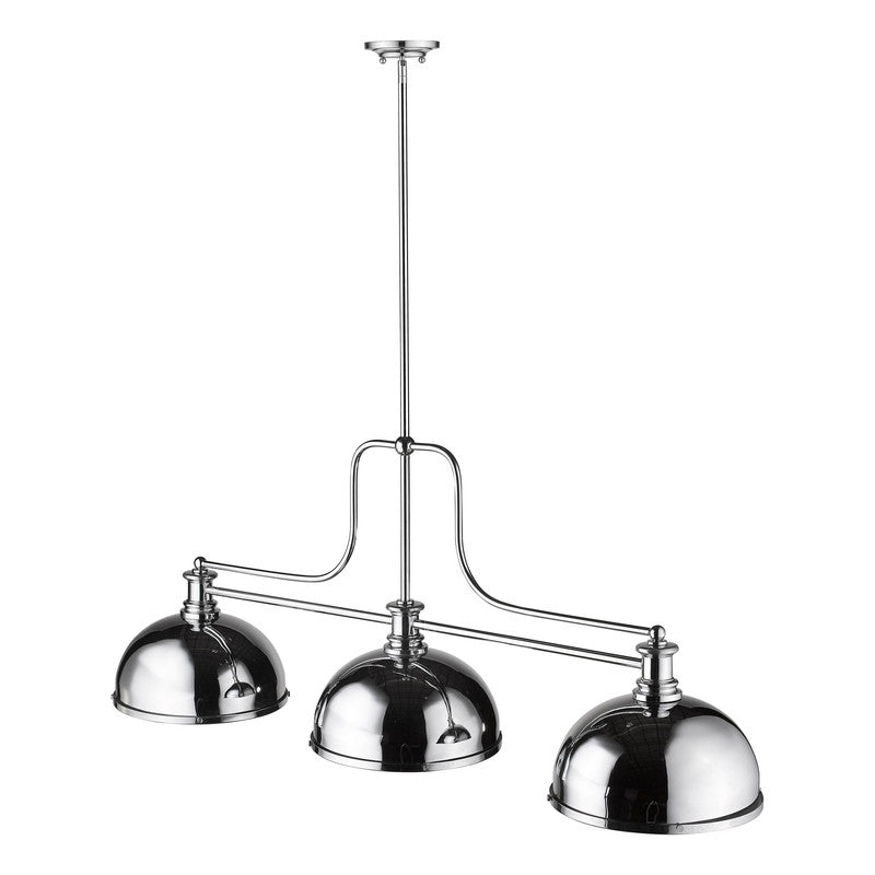 Z-Lite 725-3-D - Melange 3 Light 52" Chandelier