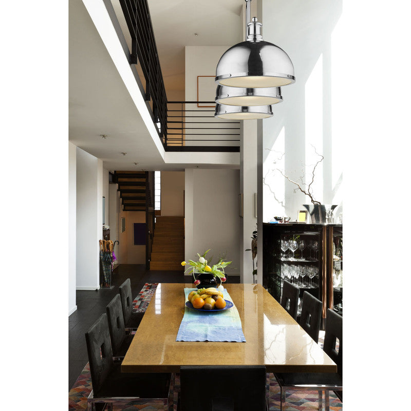 Z-Lite 725-3-D - Melange 3 Light 52" Chandelier