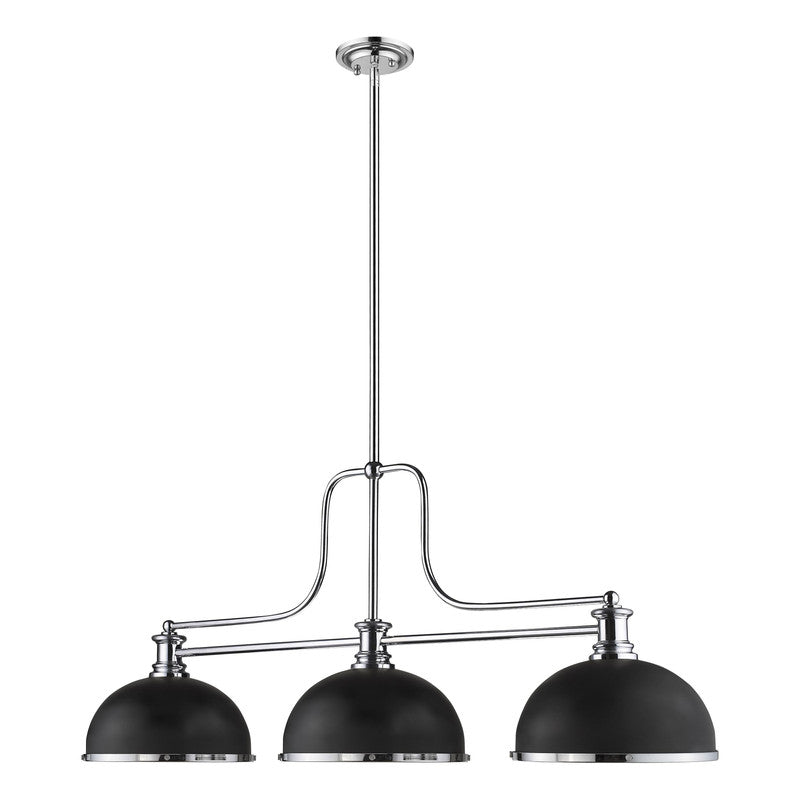 Z-Lite 725-3-D - Melange 3 Light 52" Chandelier