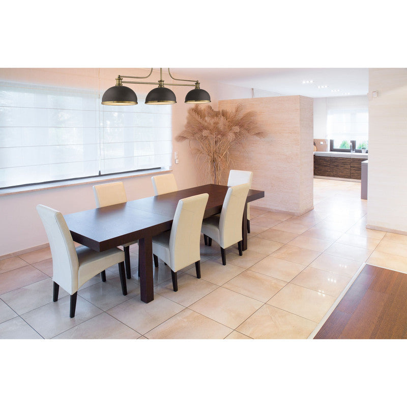 Z-Lite 725-3-D - Melange 3 Light 52" Chandelier