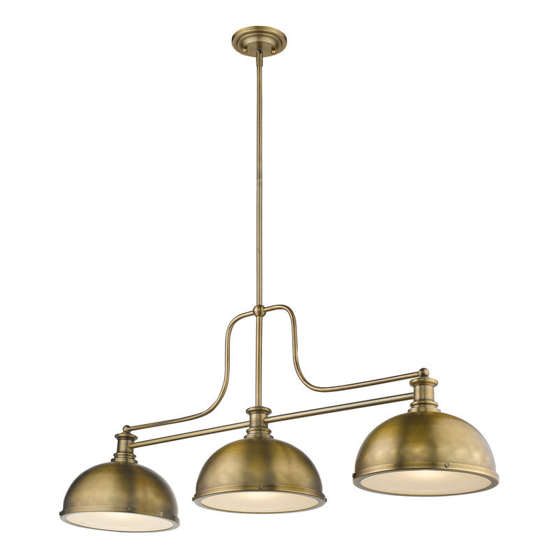 Z-Lite 725-3-D - Melange 3 Light 52" Chandelier