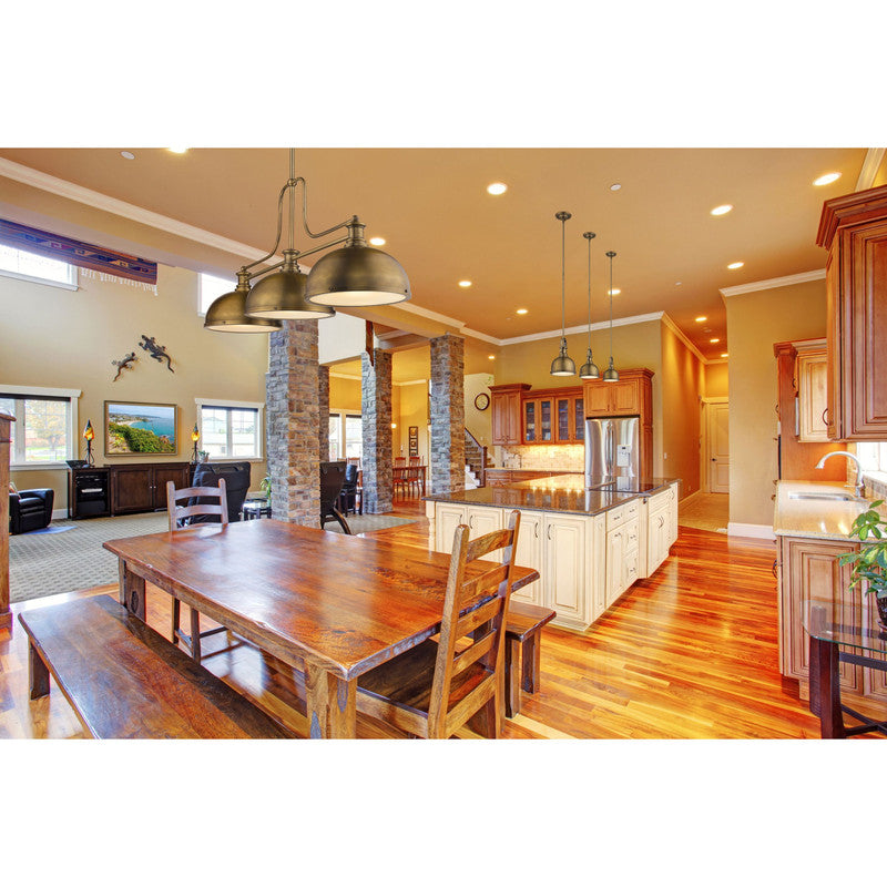 Z-Lite 725-3-D - Melange 3 Light 52" Chandelier