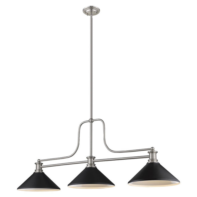 Z-Lite 725-3-M - Melange 3 Light 52" Chandelier