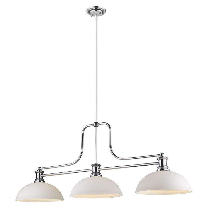 Z-Lite 725-3-D - Melange 3 Light 52" Chandelier
