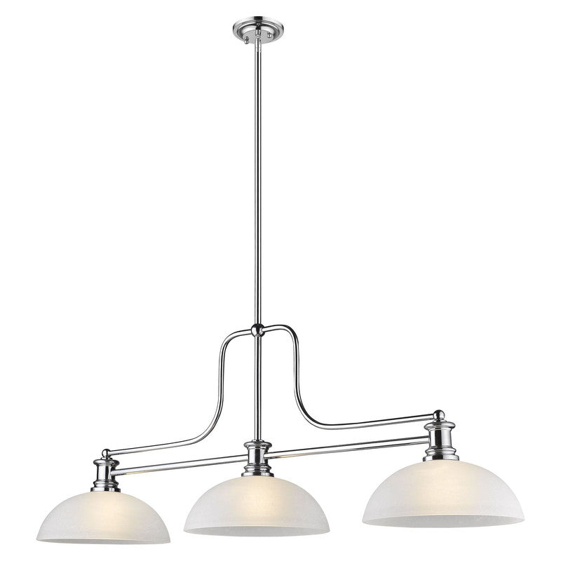 Z-Lite 725-3-D - Melange 3 Light 52" Chandelier