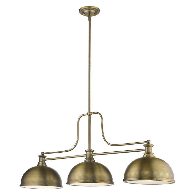 Z-Lite 725-3-D - Melange 3 Light 52" Chandelier