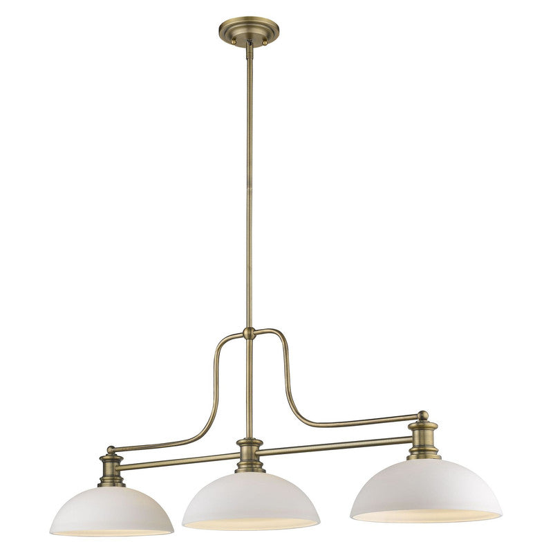 Z-Lite 725-3-D - Melange 3 Light 52" Chandelier