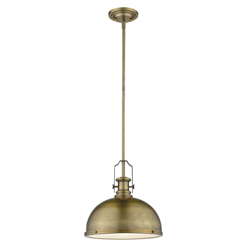 Z-Lite 725P12 - Melange 1 Light 13" Pendant
