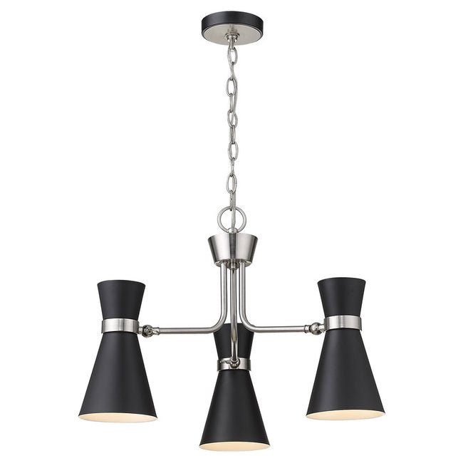 Z-Lite 728-3MB - Soriano 3 Light 24" Chandelier