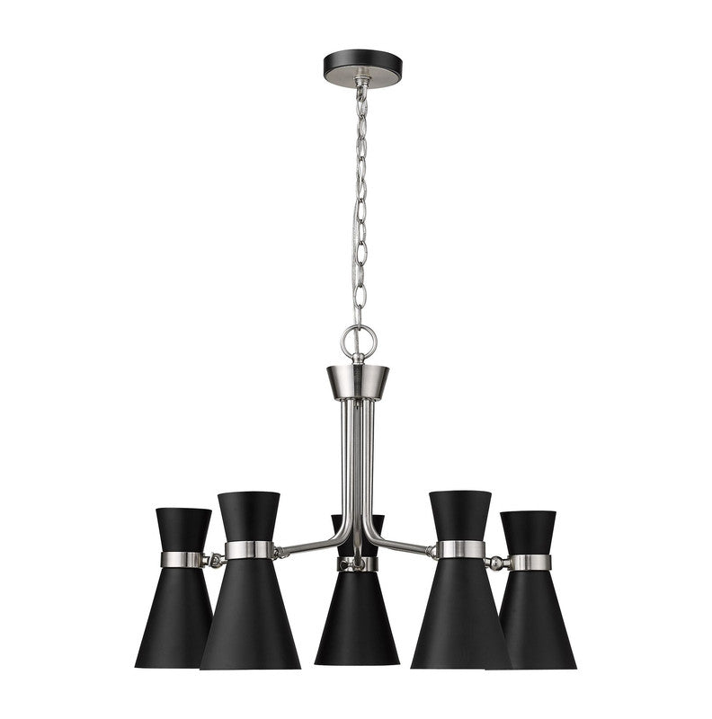 Z-Lite 728-5MB - Soriano 5 Light 27" Chandelier