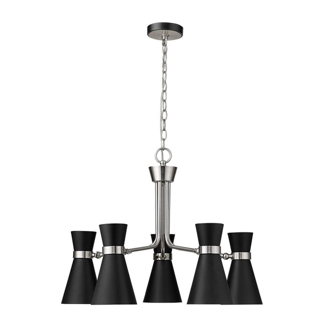 Z-Lite 728-5MB - Soriano 5 Light 27" Chandelier