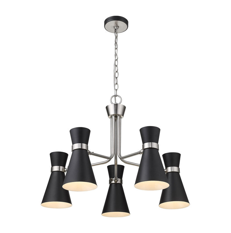 Z-Lite 728-5MB - Soriano 5 Light 27" Chandelier