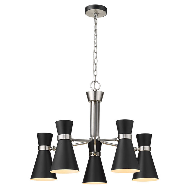 Z-Lite 728-5MB - Soriano 5 Light 27" Chandelier