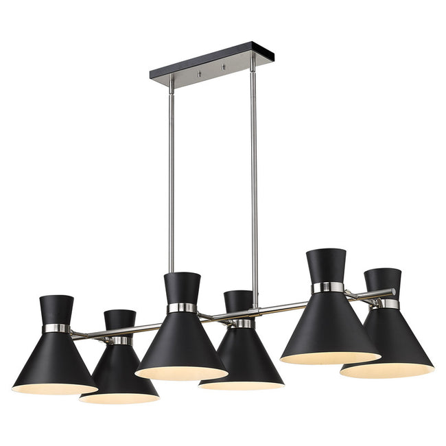 Z-Lite 728-6L - Soriano 6 Light 48" Chandelier