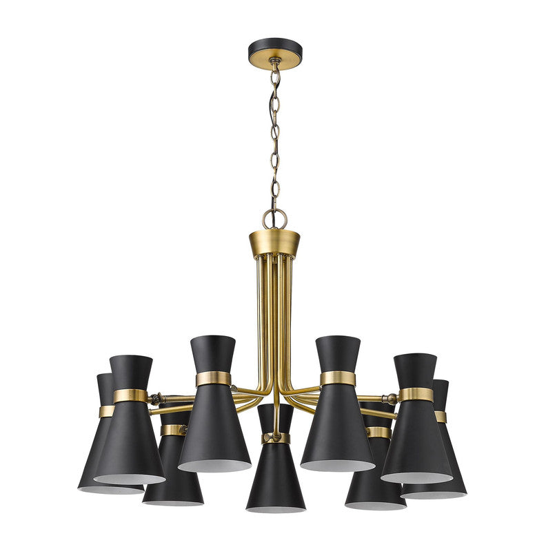Z-Lite 728-9 - Soriano 9 Light 32" Chandelier