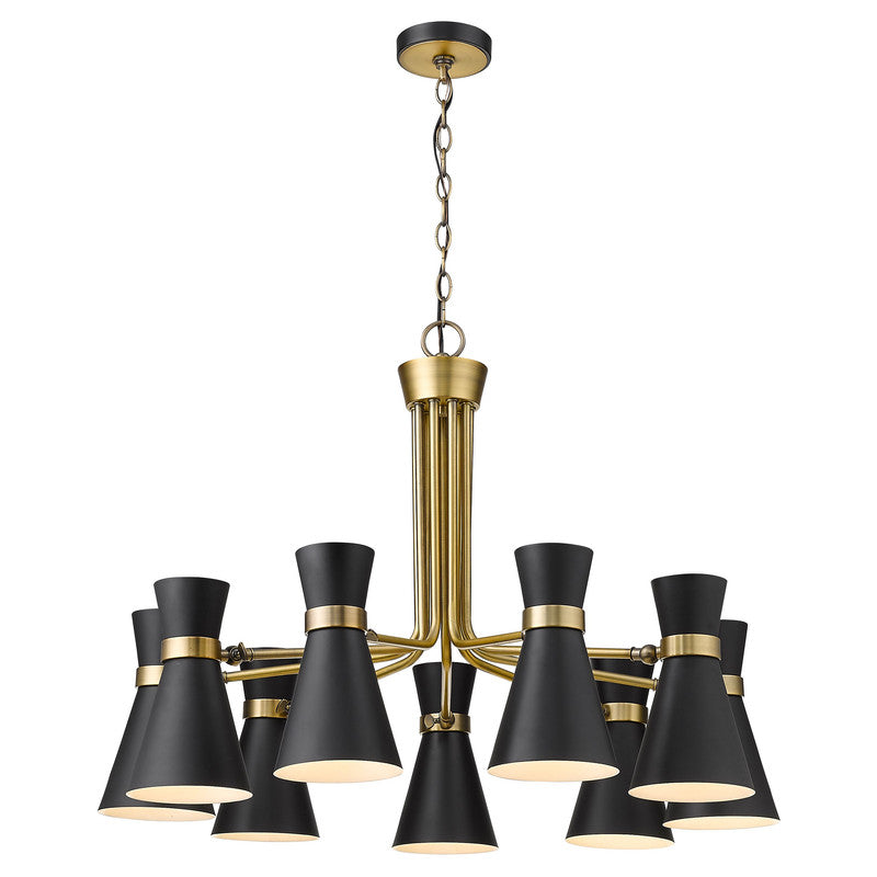 Z-Lite 728-9 - Soriano 9 Light 32" Chandelier