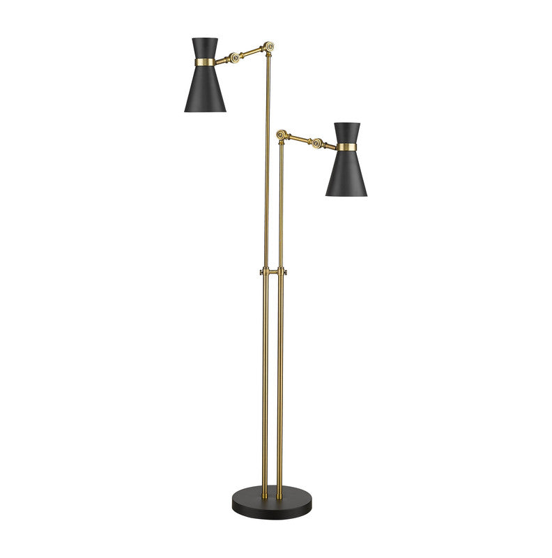 Z-Lite 728FL - Soriano 2 Light 28" Floor Lamp