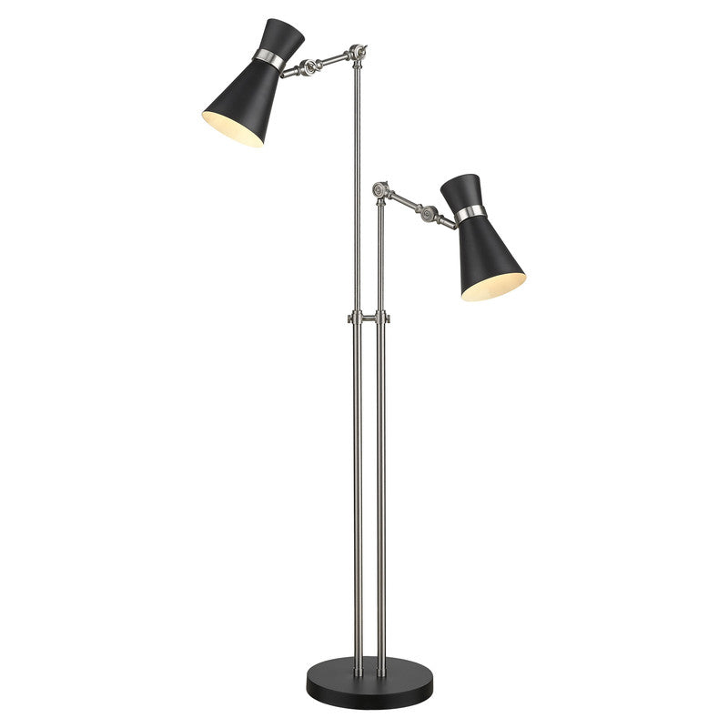 Z-Lite 728FL - Soriano 2 Light 28" Floor Lamp