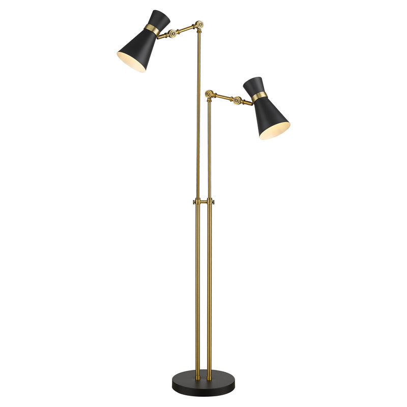 Z-Lite 728FL - Soriano 2 Light 28" Floor Lamp