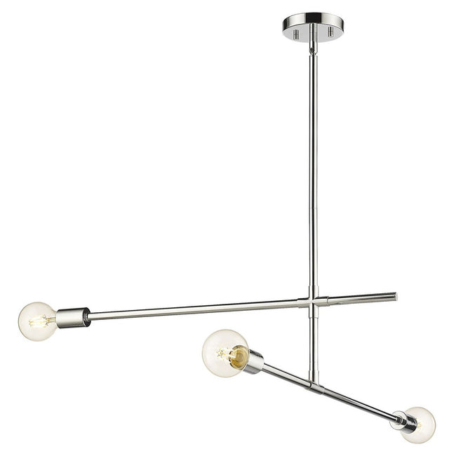 Z-Lite 731-3 - Modernist 3 Light 41" Chandelier