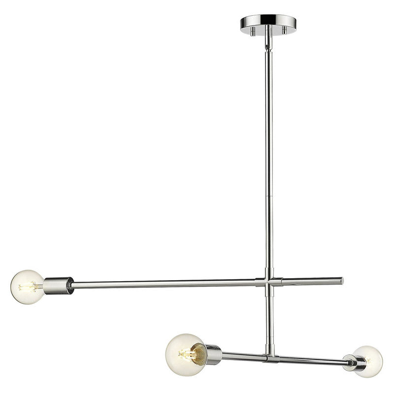 Z-Lite 731-3 - Modernist 3 Light 41" Chandelier