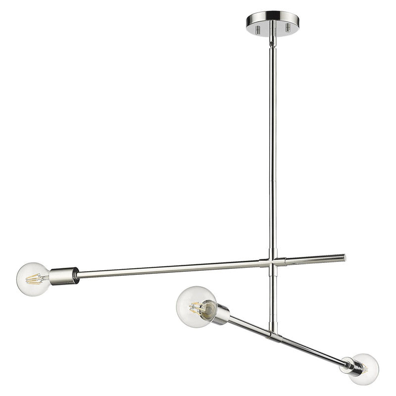 Z-Lite 731-3 - Modernist 3 Light 41" Chandelier