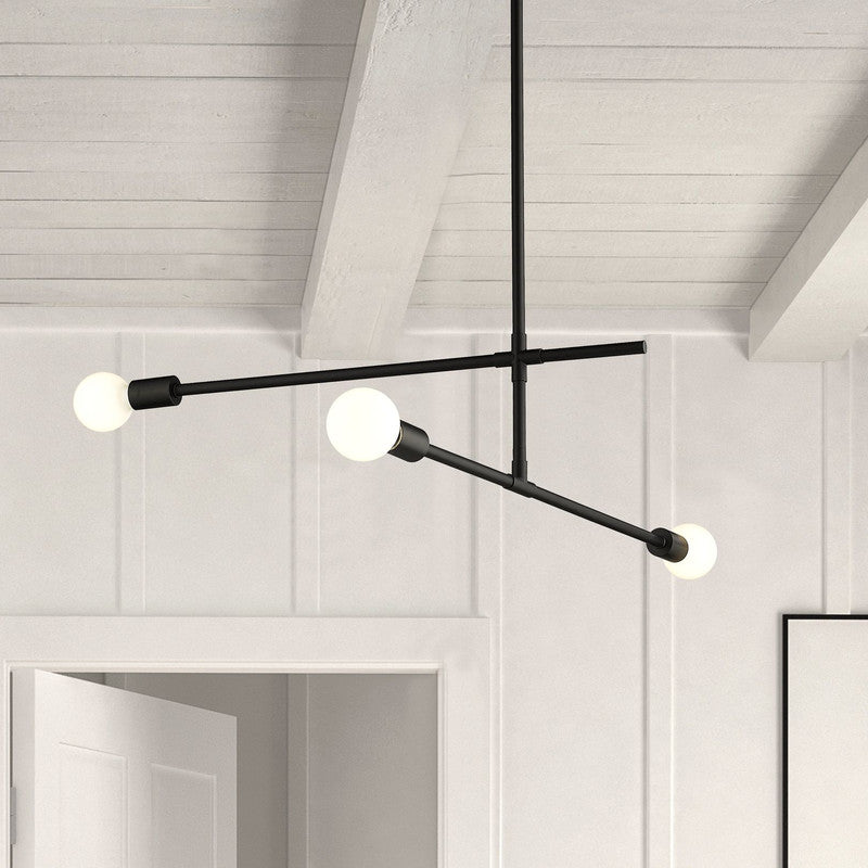 Z-Lite 731-3 - Modernist 3 Light 41" Chandelier