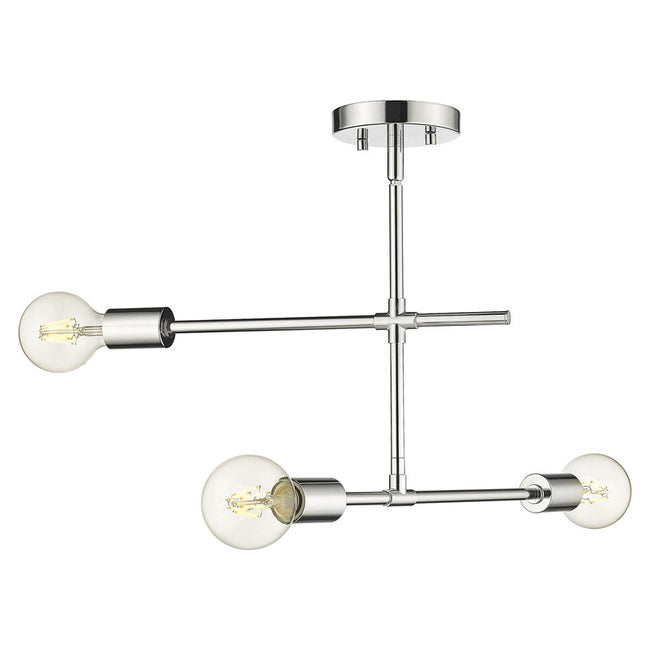 Z-Lite 731-3SF - Modernist 3 Light 23" Flush Mount