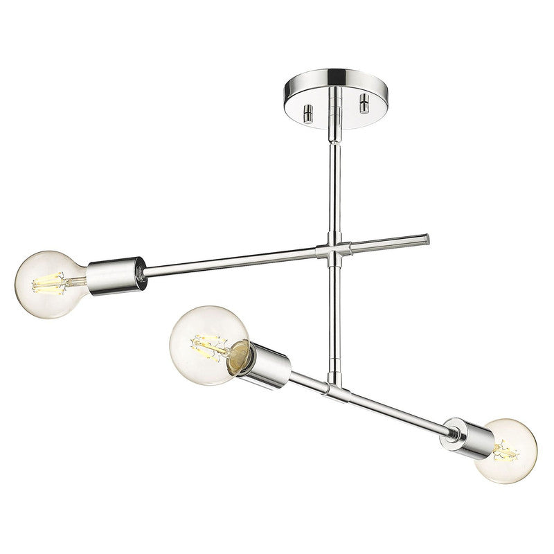Z-Lite 731-3SF - Modernist 3 Light 23" Flush Mount