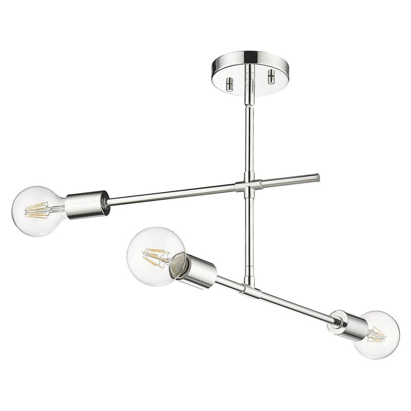 Z-Lite 731-3SF - Modernist 3 Light 23" Flush Mount