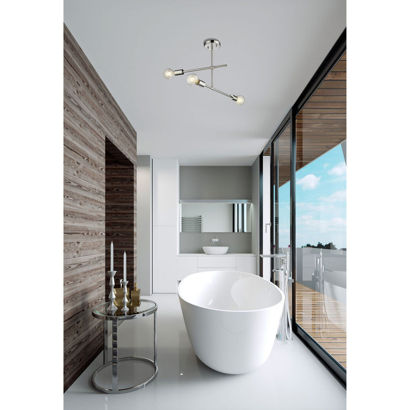 Z-Lite 731-3SF - Modernist 3 Light 23" Flush Mount