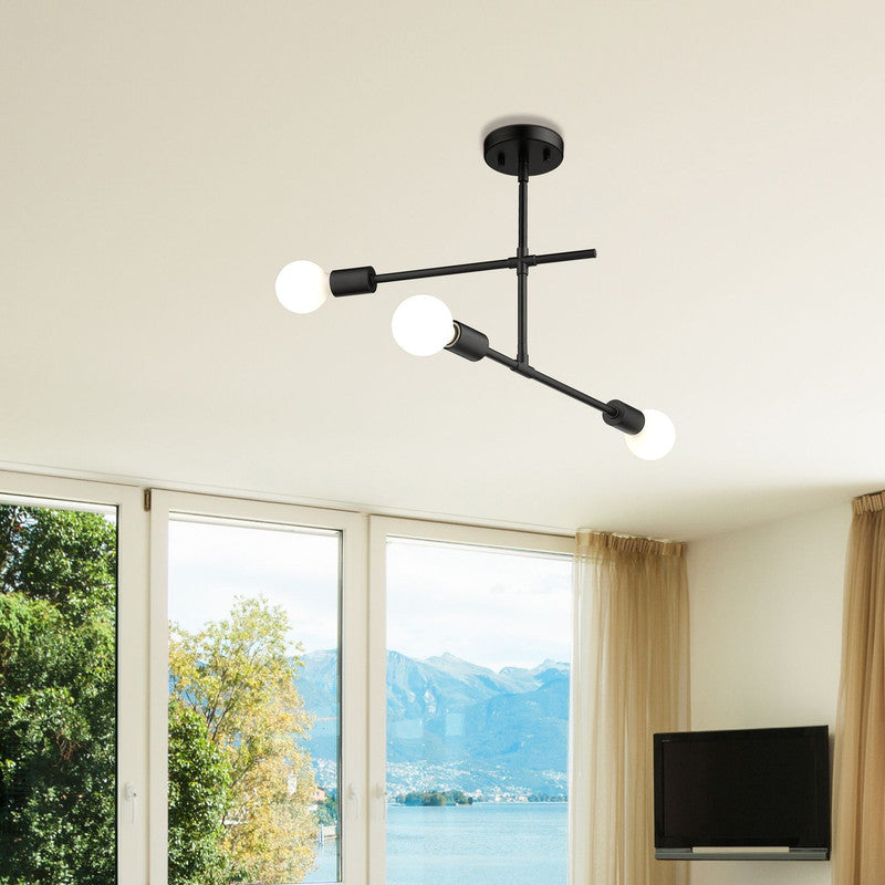 Z-Lite 731-3SF - Modernist 3 Light 23" Flush Mount