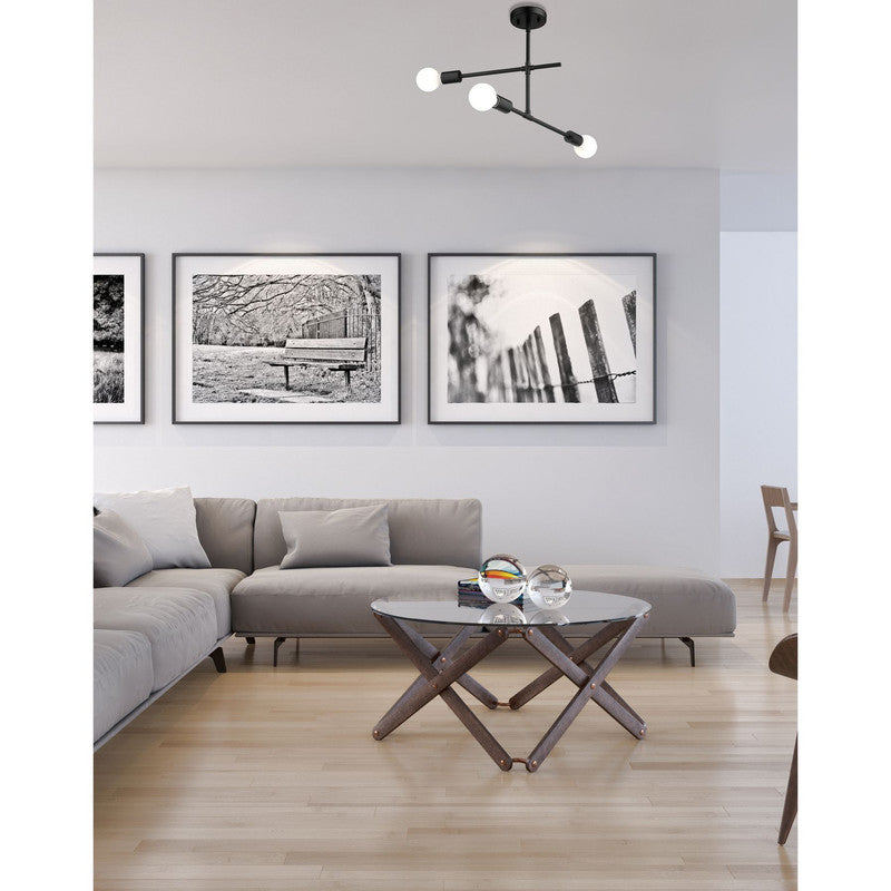 Z-Lite 731-3SF - Modernist 3 Light 23" Flush Mount