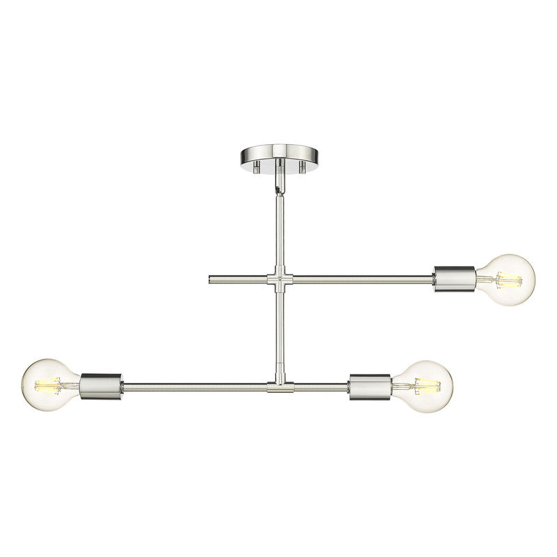 Z-Lite 731-3SF - Modernist 3 Light 23" Flush Mount