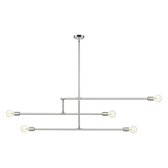 Z-Lite 731-5 - Modernist 5 Light 61" Chandelier