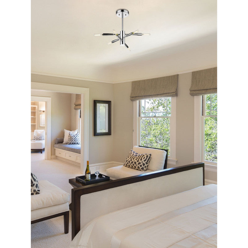 Z-Lite 737SF6 - Ascension 6 Light 16" Flush Mount