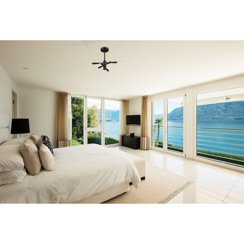 Z-Lite 737SF6 - Ascension 6 Light 16" Flush Mount