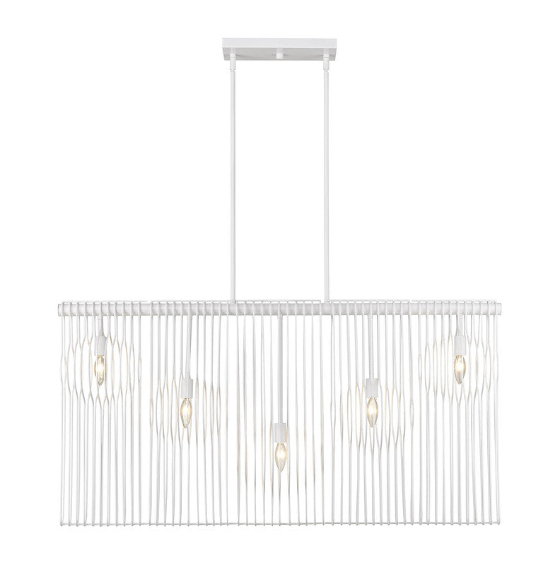 801-5L - Contour 5 Light 46" Chandelier