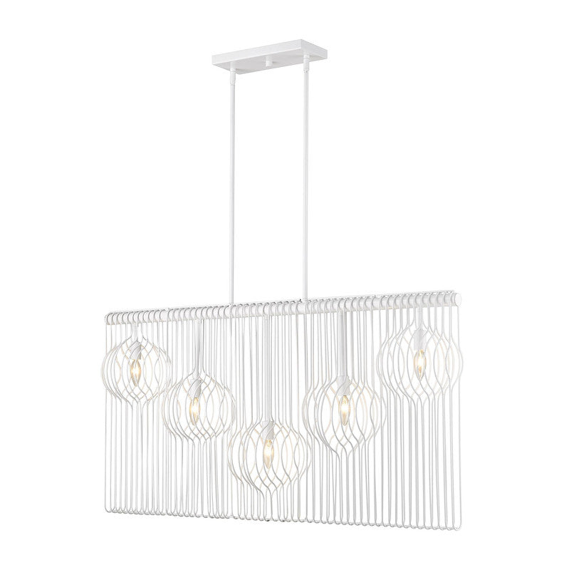 801-5L - Contour 5 Light 46" Chandelier