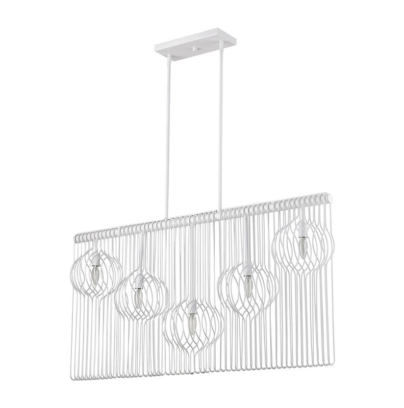 801-5L - Contour 5 Light 46" Chandelier