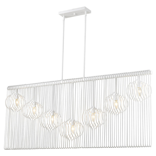 801-7L - Contour 7 Light 63" Chandelier