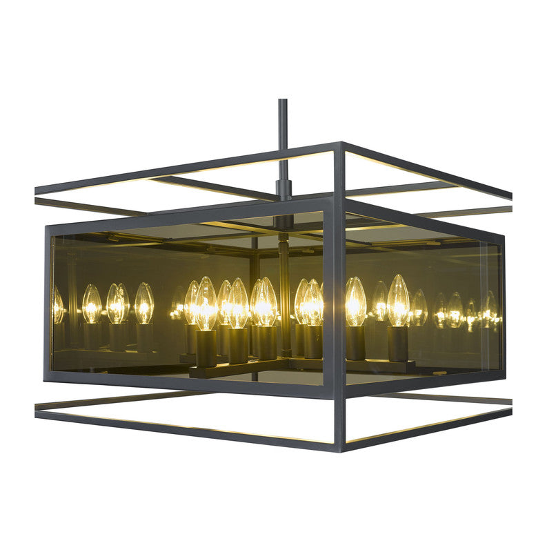 802P24 - Infinity 12 Light 24" Pendant